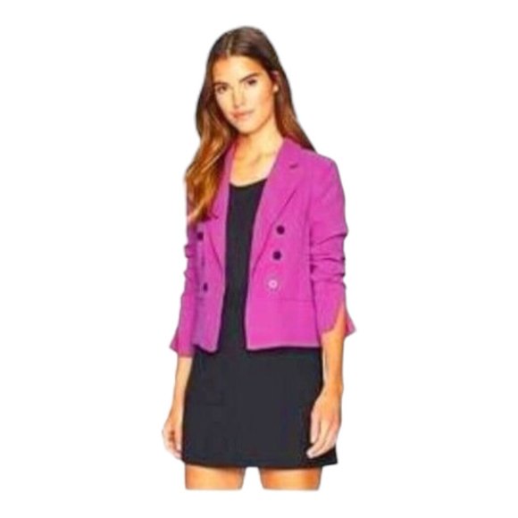 NWT Romeo & Juliet Couture Open Blazer in Orchid Pink Size: M - Picture 2 of 11